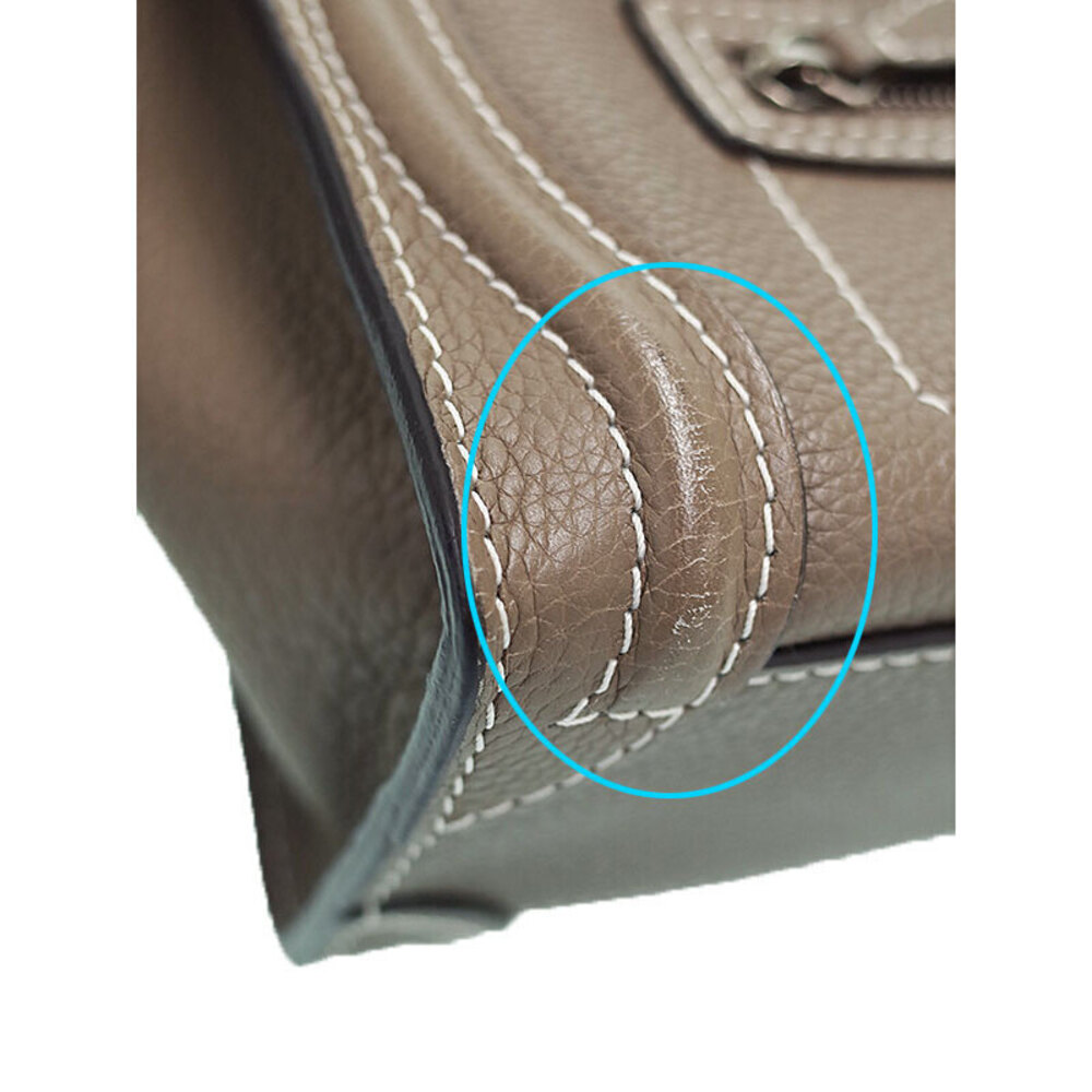 Celine Shopper Luggage Leather Shoulder Bag - Picture 5 of 5